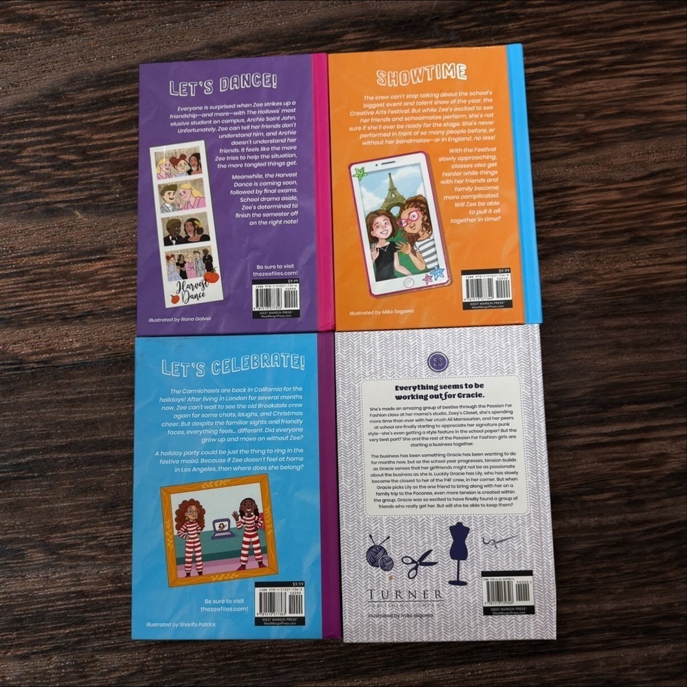 Kids Book Set - Tine Wells - The Zee Files + - Picture 2 of 2